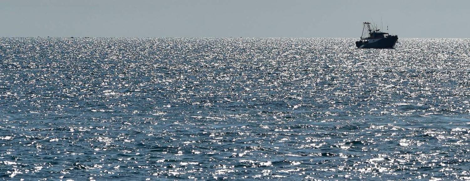 Fishing in Qiongzhou Strait (Yang Guanyu/Xinhua via Getty Images)