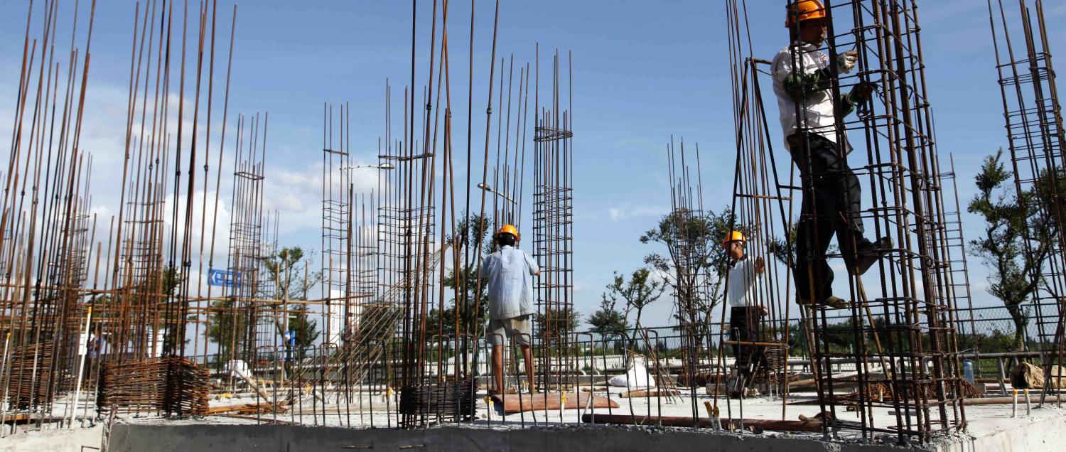 New housing construction on the outskirts of Shanghai, China (Photo: In Pictures Ltd via Getty)