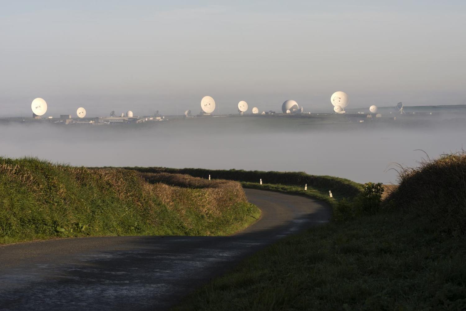 GCHQ Bude listening station, on England's Cornwall coast (Photo: Richie Johns via Getty)
