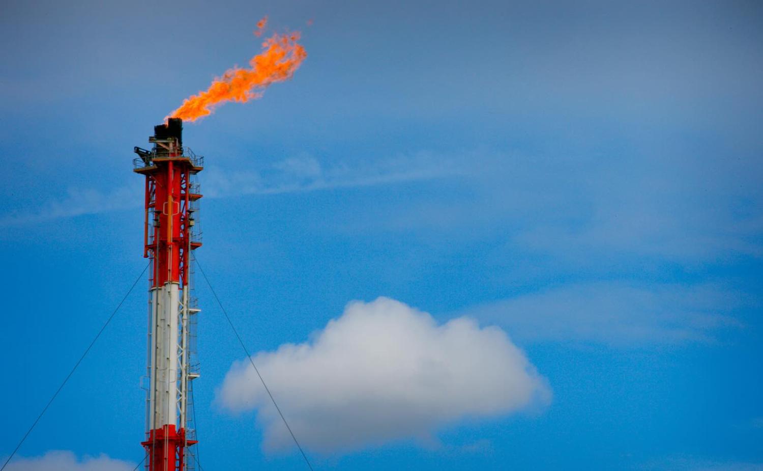 Queensland’s Curtis Liquefied Natural Gas project site (Photo: Patrick Hamilton via Getty)