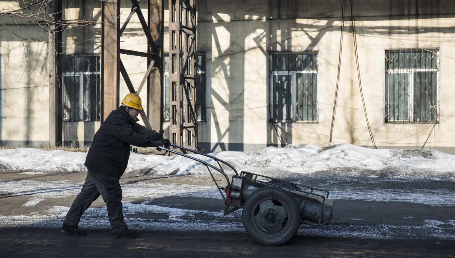 The Tonghua Iron and Steel Mill in Tonghua, Jilin province, China, in 2016, one of many state-run steel mills that struggled to modernise (Qilai Shen/In Pictures via Getty Images Images)