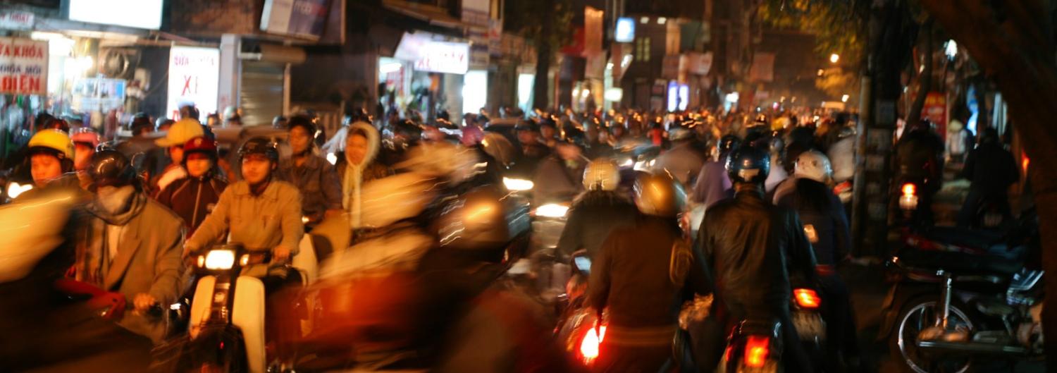 Hanoi traffic (Photo:Flickr/ Michael Phan)
