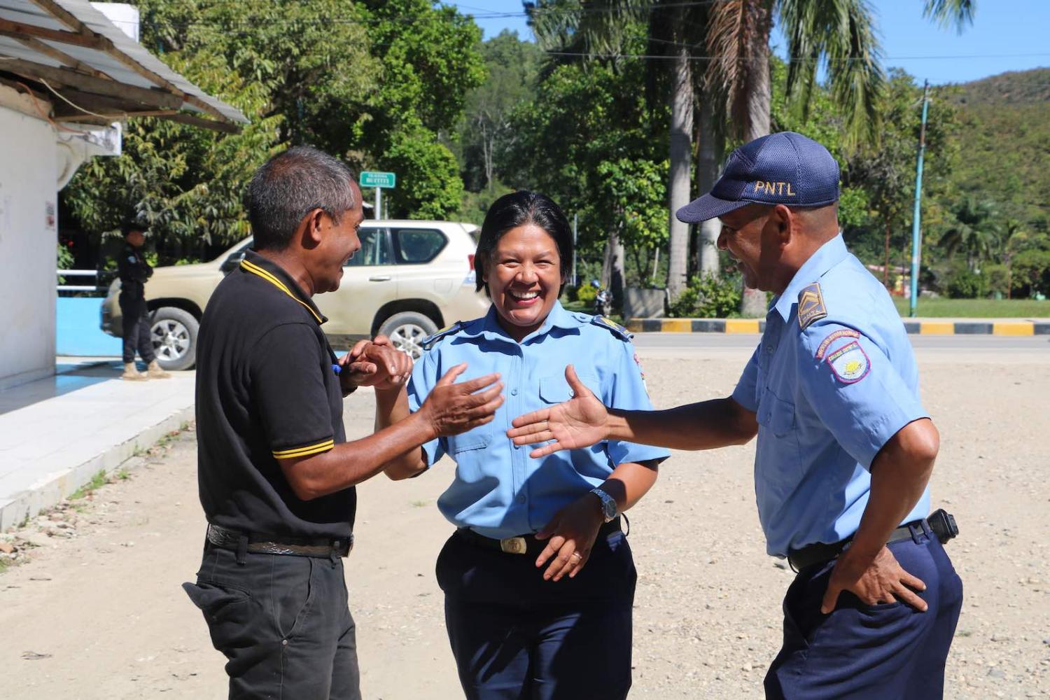 Nearly all people in Timor-Leste – 95% – believe that the security situation in the last year has either improved or stayed the same (Photo: TAF)