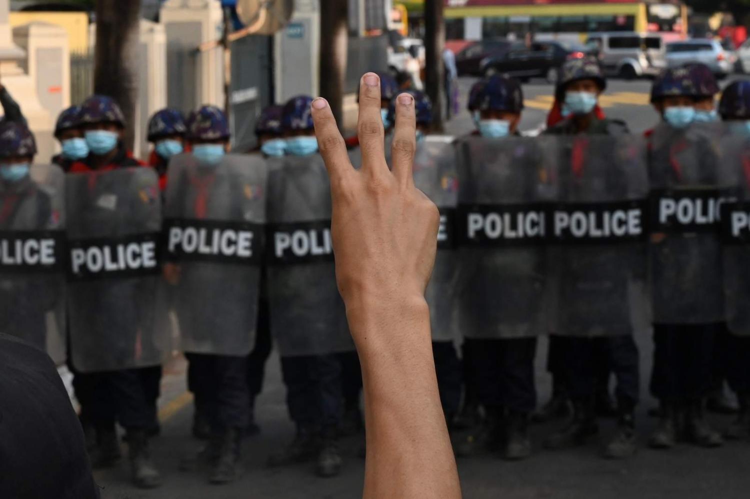 A year since the military coup in Myanmar, China continues to deal with the junta despite its widespread international rejection (Ye Aung Thu/AFP via Getty Images)