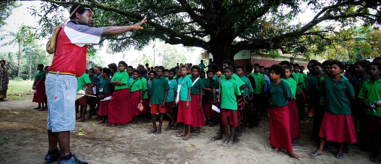 Education in Papua New Guinea (Photo: Flickr/Asian Development Bank)