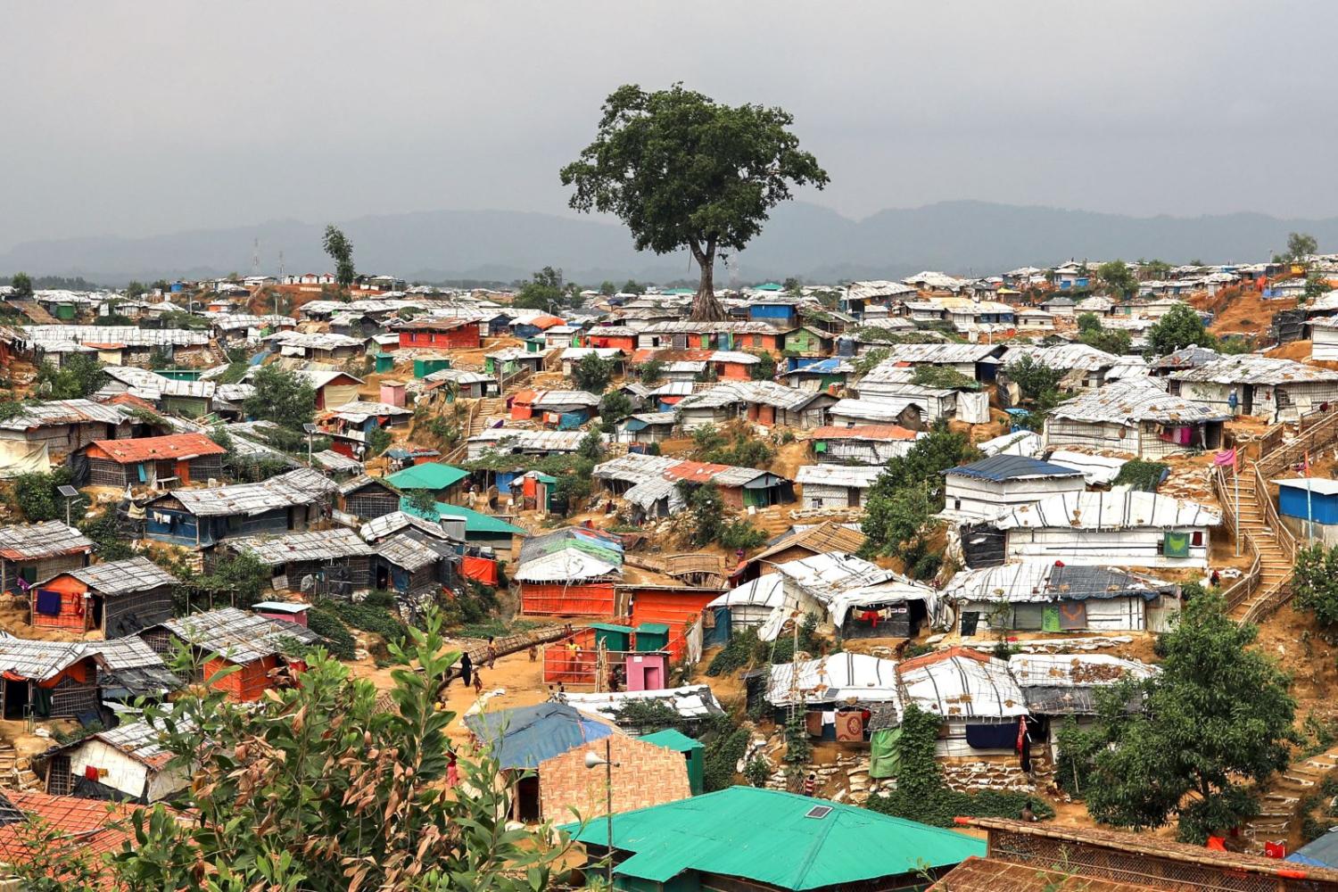The Balukhali camp in Cox's Bazar Bangladesh on March 07, 2019. (Photo: Kazi Salahuddin Razu/Getty)