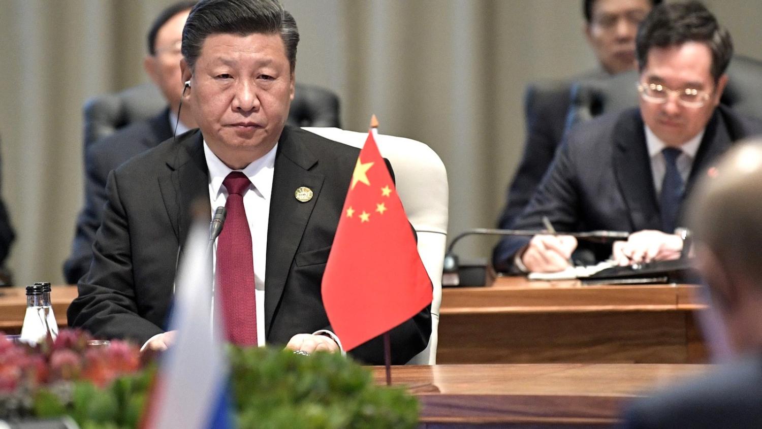 Chinese President Xi Jinping last week at the BRICS Summit in South Africa (Photo: Kremlin.ru) 