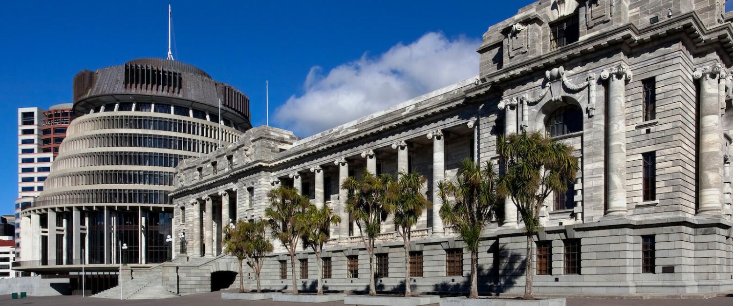 The Beehive, the administrative wing of the New Zealand parliament buildings in Wellington (Photo: Russel Street/Flickr)