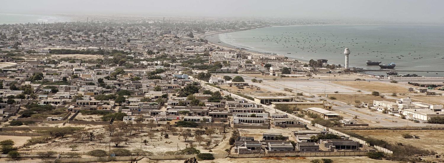 Gwadar, Pakistan, the 'crown jewel' of the China-Pakistan Economic Corridor, 2016 (Photo: Getty Images/Bloomberg/Asim Hafeez)
