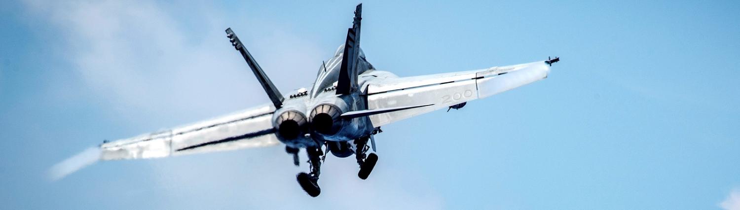 A US F-18 Super Hornet shot down a Syrian government SU-22 overnight (Photo: US Dept of Defense)
