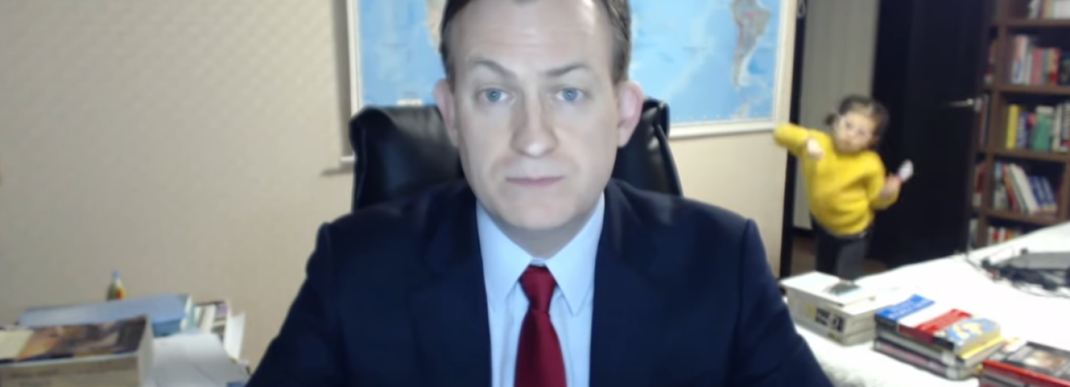 A year of internet stardom: “BBC Dad” reflects