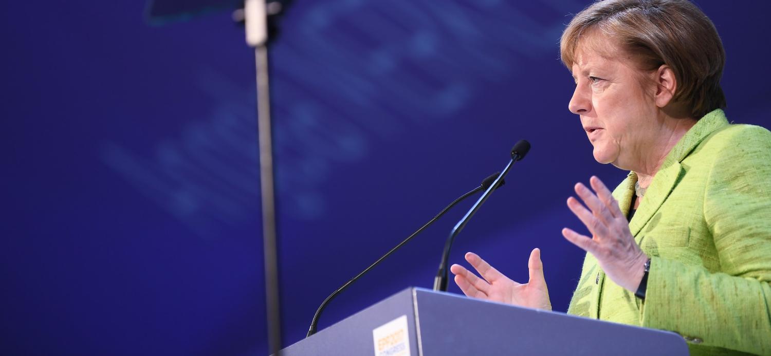 Angela Merkel declares independence, sort of
