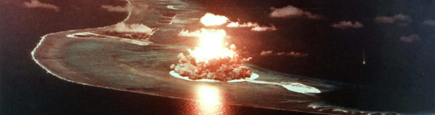 US nuclear weapons test at Eniwetok in 1956 (Photo: Flickr/US Govt)