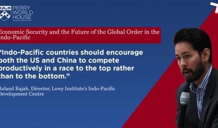 Pursuing Indo-Pacific Growth and Development Amid Superpower Rivalry